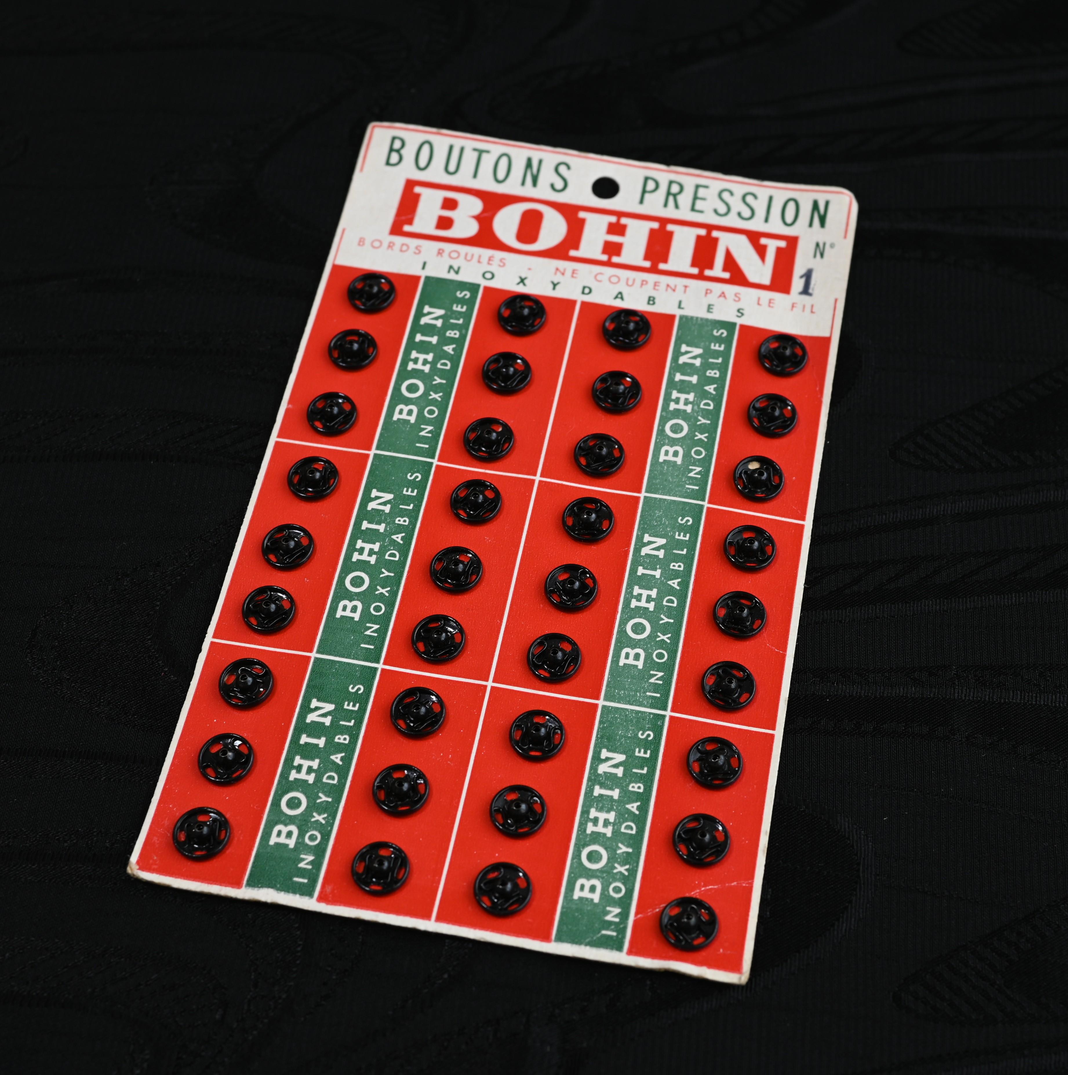 ヴィンテージ スナップボタン BOHIN No1 B1枚目の画像